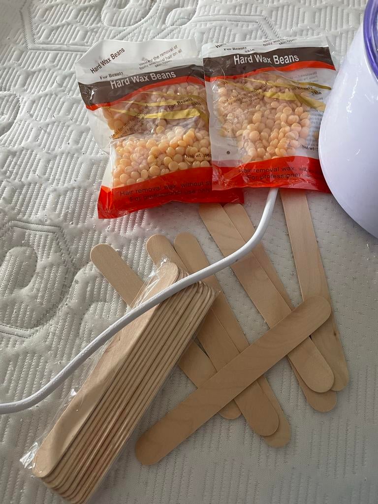Waxapparaat met waxbonen en spatels, Ophalen of Verzenden, Zo goed als nieuw, Overige typen
