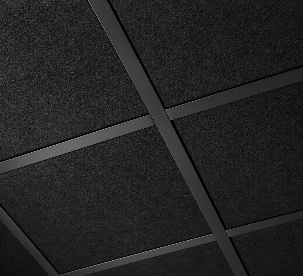 Systeemplafond Zwart Platen & Profielen 60x60cm 600x600x15mm, Ophalen of Verzenden, Nieuw, Overige materialen, Minder dan 20 mm