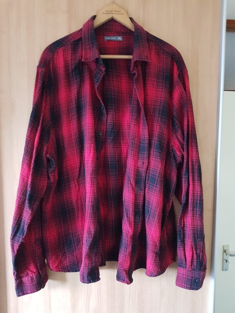 heren blouse 3XL lange mouw, Kleding | Heren, Overhemden, Angelo litrivo, Zo goed als nieuw, Overige halswijdtes, Meerkleurig