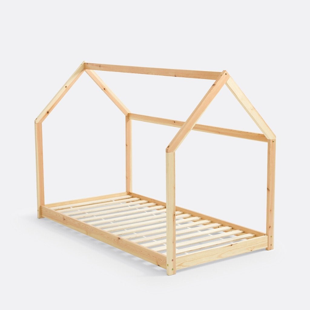 Houten bed kind (Petite Amélie), Ophalen, Gebruikt, 70 tot 85 cm, 140 tot 160 cm
