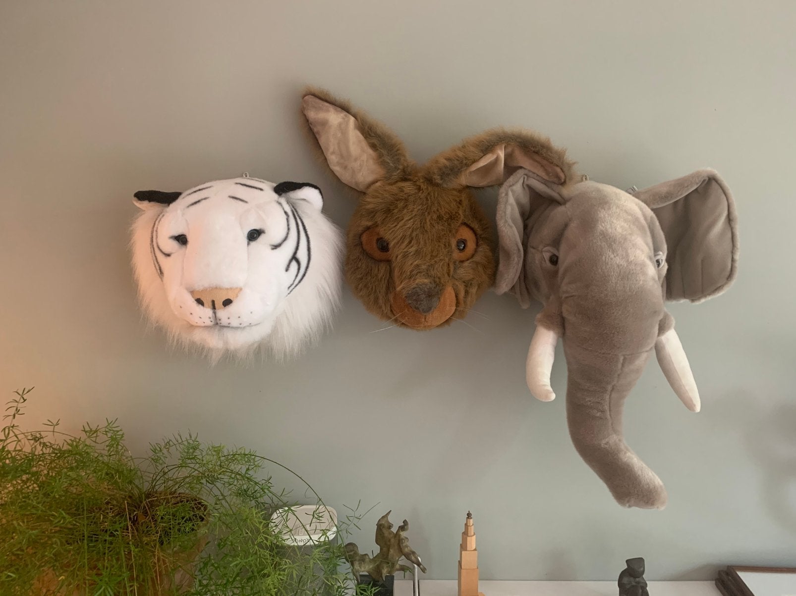 Wild en Soft dieren hoofden, Ophalen, Overige merken, Zo goed als nieuw, Wanddecoratie