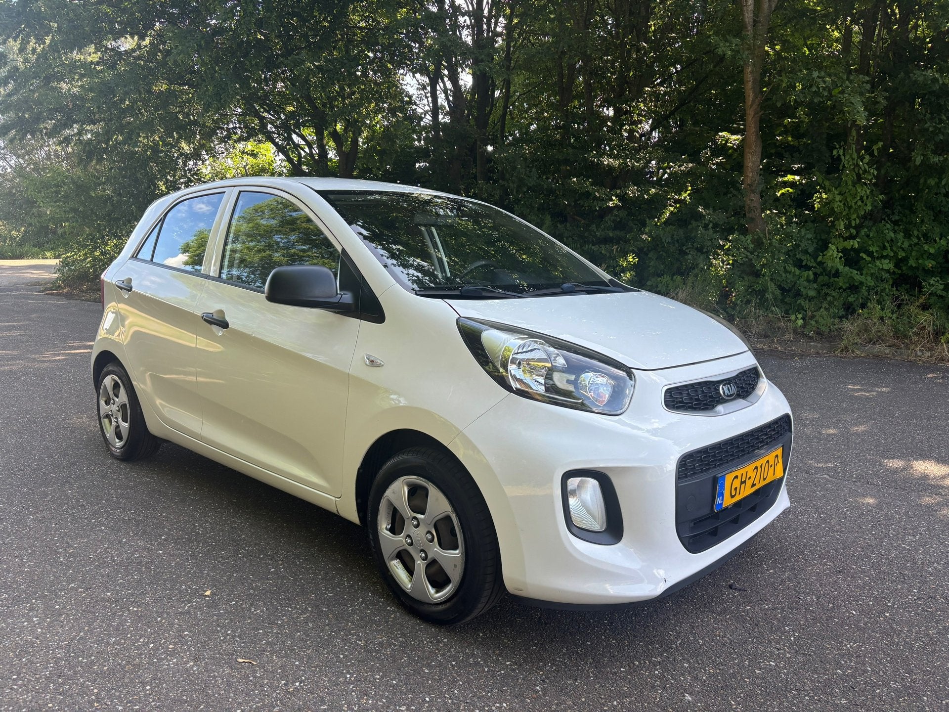 Kia Picanto 1.0 CVVT EconomyLine | 5 deurs | APK 03-2027, Auto's, Voorwielaandrijving, Euro 5, Stof, Gebruikt
