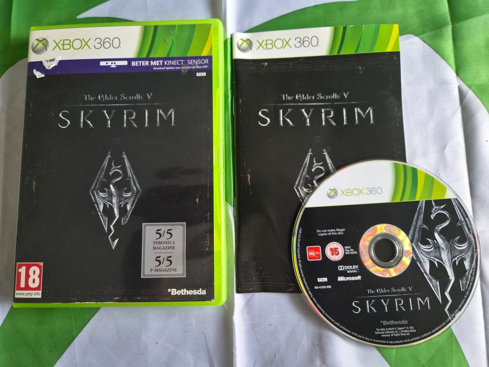 Skyrim - Xbox 360, Vanaf 18 jaar, Verzenden, 1 speler, Zo goed als nieuw