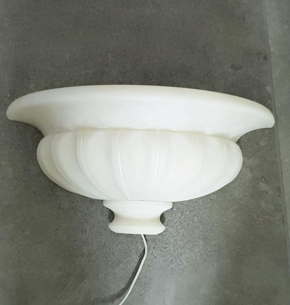 albastlamp, Huis en Inrichting, Lampen | Wandlampen, Ophalen of Verzenden, Zo goed als nieuw, Overige materialen