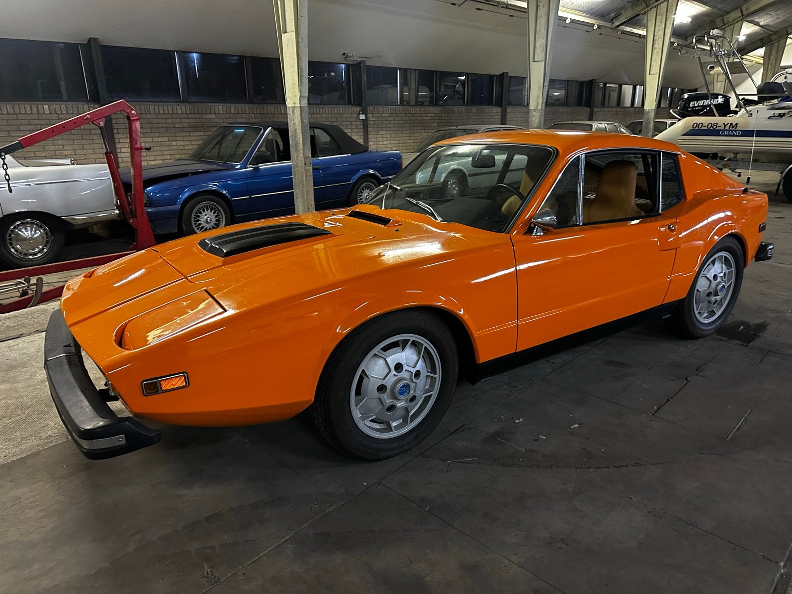 Saab Sonett III 1973. Prachtig exemplaar, Auto's, Voorwielaandrijving, Leder, Bruin, Handgeschakeld