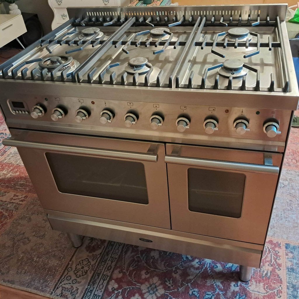 Boretti gasfornuis, Witgoed en Apparatuur, Fornuizen, Ophalen, Gebruikt, 60 cm of meer, Gas