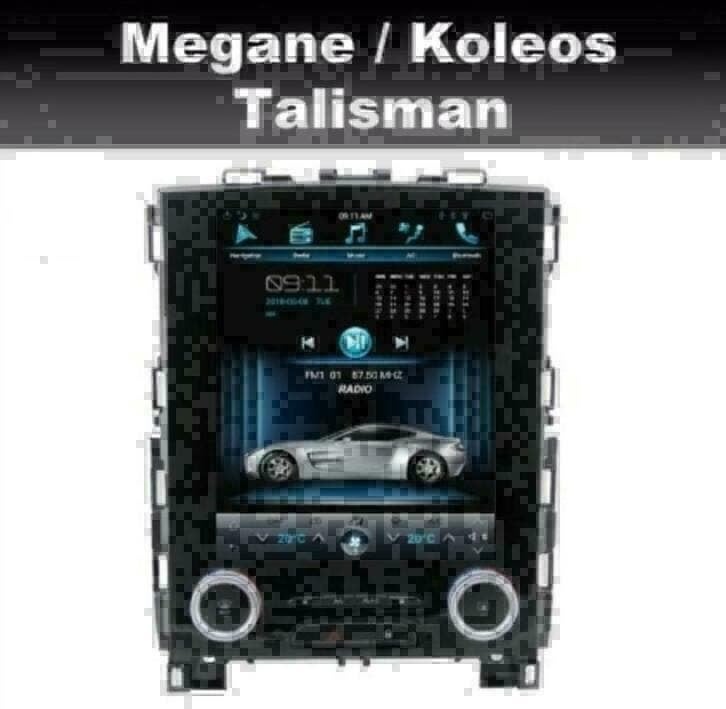 Renault Megane Koleos Talisman radio navigatie android 9 dab, Ophalen of Verzenden, Nieuw