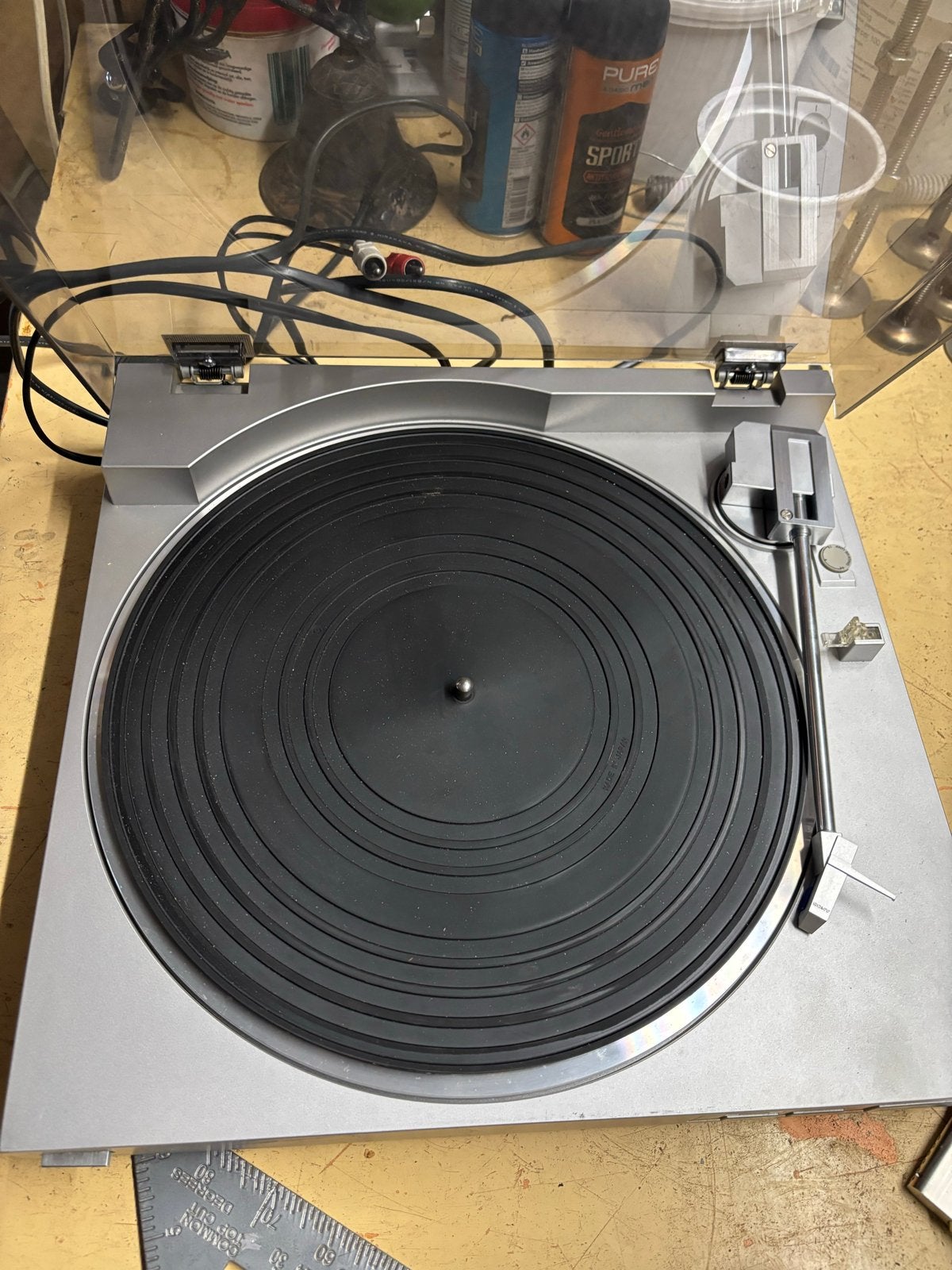 Sony PS-LX20 Stereo Platenspeler - Automatisch, Ophalen, Gebruikt, Automatisch, Platenspeler