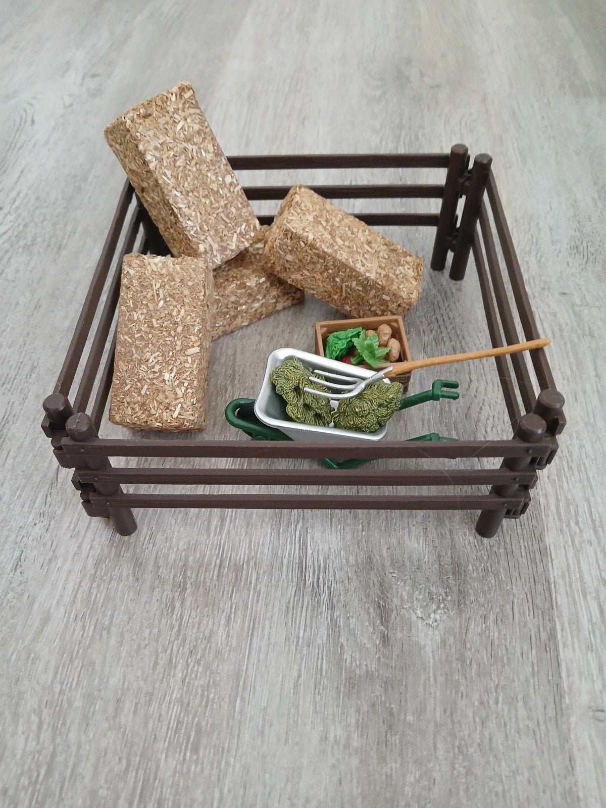 Schleich set (geen originele set), Verzenden, Zo goed als nieuw
