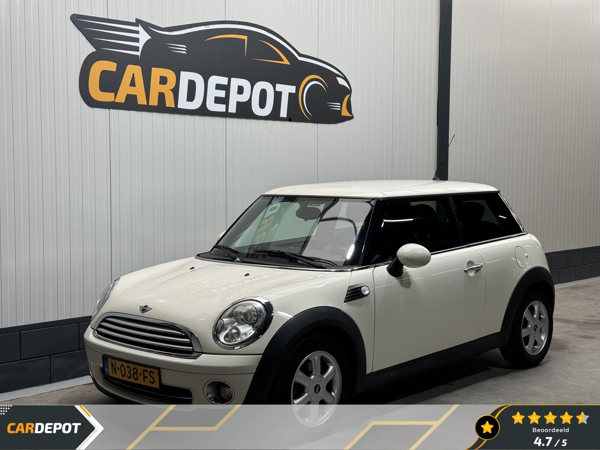 MINI 3-Deurs 1.4 One Anniversary MK II Mini Mini 1.4 One Ann, Auto's, Voorwielaandrijving, Stof, Gebruikt, 4 stoelen