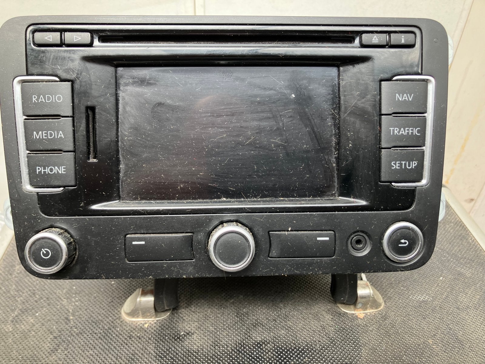 Defecte radio VW caddy, Ophalen, Gebruikt