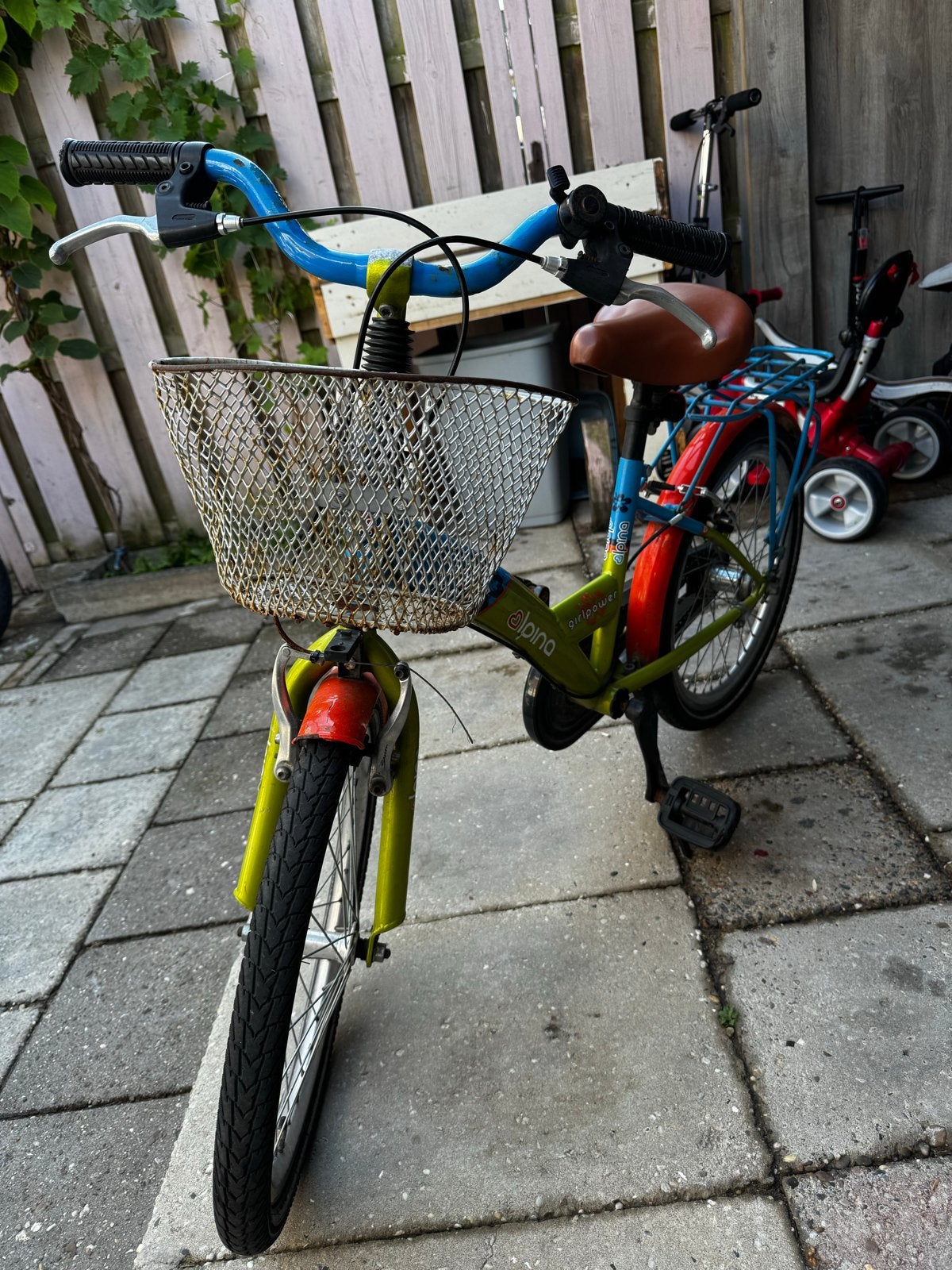 Alpina Girlpower kinderfiets 20 inch, Fietsen en Brommers, Fietsen | Meisjes, Ophalen, Terugtraprem, Gebruikt, Handrem