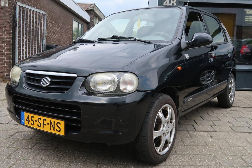 Suzuki Alto 1.1 GLX AUTOMAAT!, Auto's, Suzuki, Stof, 4 cilinders, Zwart, Origineel Nederlands