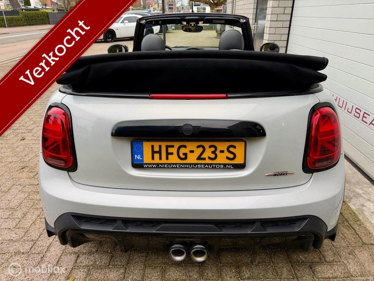 MINI Cabrio 2.0 Cooper S JCW Resolute Edition, 19"Schnitzer!, 1300 kg, Gebruikt, 4 cilinders, Cabriolet
