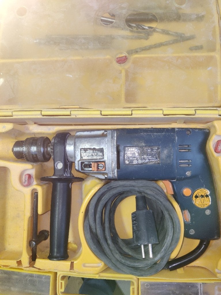 AEG klopboormachine, Gebruikt, Variabele snelheid, 400 tot 600 watt, Ophalen