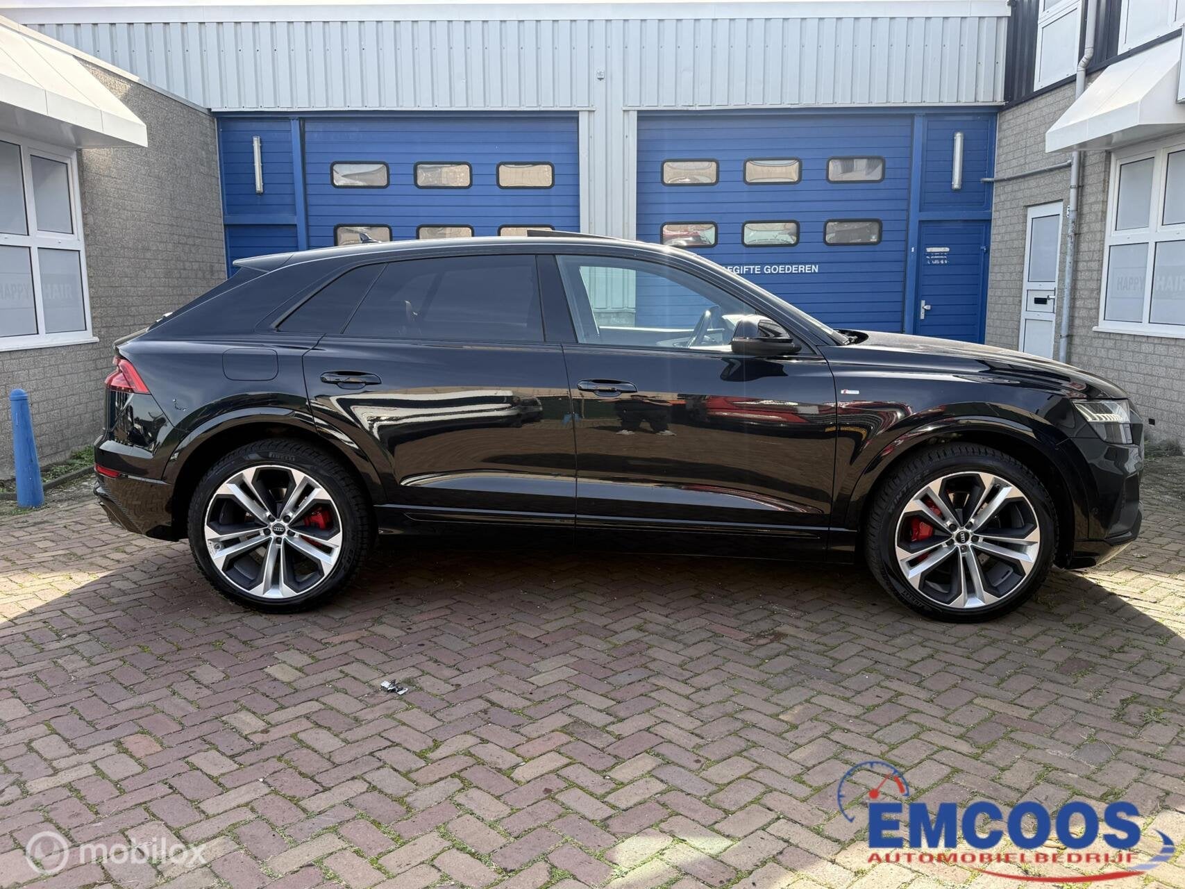 Audi Q8 50 TDI Mild Hybrid quattro * S-Line * 22 Inch * Memo, Auto's, Automaat, 2375 kg, Gebruikt, Q8