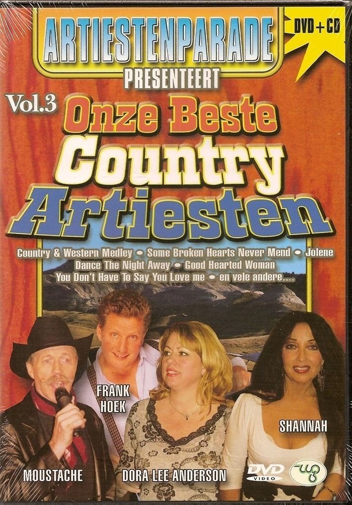 DVD van Onze beste Country Artiesten vol.3, Alle leeftijden, Verzenden, Nieuw in verpakking, Concert