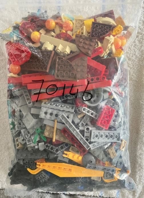 LEGO Chima 70146 Flying Phoenix Fire Temple (compleet), Overige thema's, Lego, Ophalen of Verzenden, Zo goed als nieuw