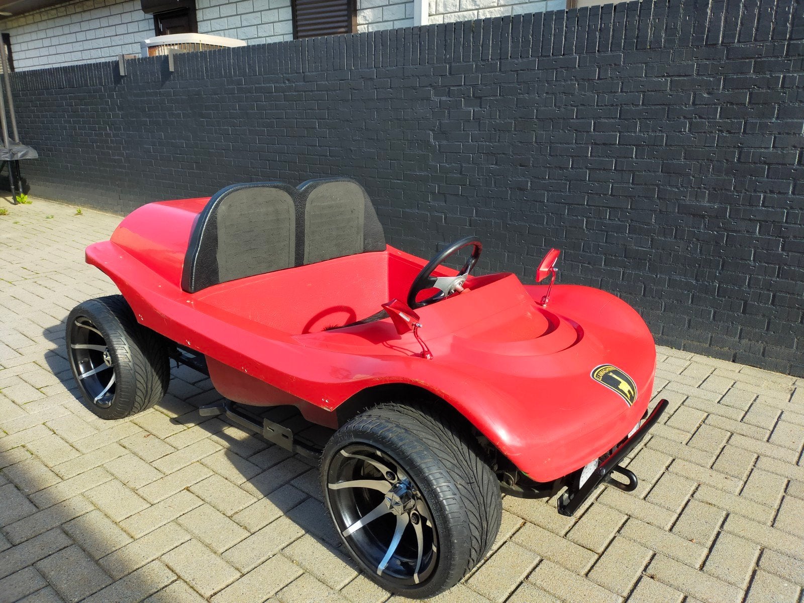 unieke kinderauto mini Baja buggy, go-kart benzine 2pers,, Ophalen of Verzenden, Nieuw, Kart