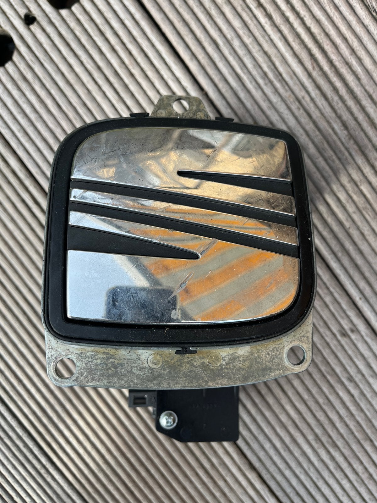 Seat Achterklep Embleem met Slotmechanisme, Auto-onderdelen, Gebruikt, Achterklep, Ophalen of Verzenden, Achter