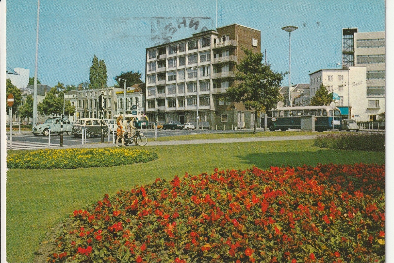 ARNHEM JANSBUITENSINGEL TROLLEYBUSSEN LELIJKE EENDEN BROMMER, Ophalen of Verzenden, 1960 tot 1980, Gelopen, Gelderland