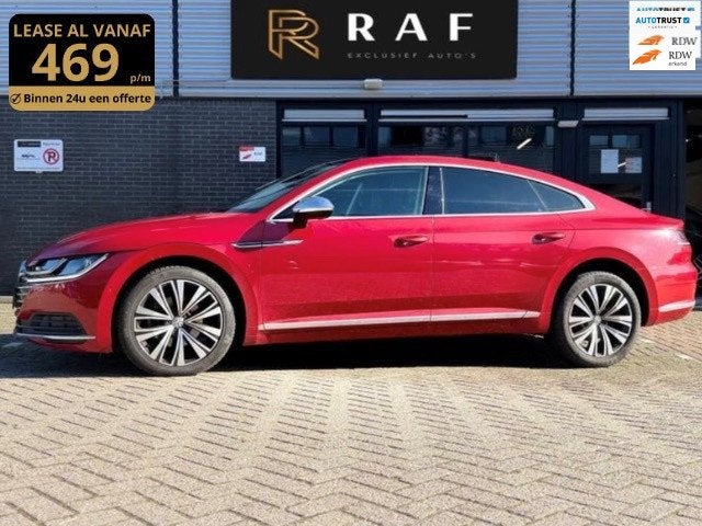 Volkswagen Arteon 2.0 TDI,PanoAutomaat,Cruise,adaptief, Auto's, Dealer onderhouden, Arteon, Gebruikt, Zwart