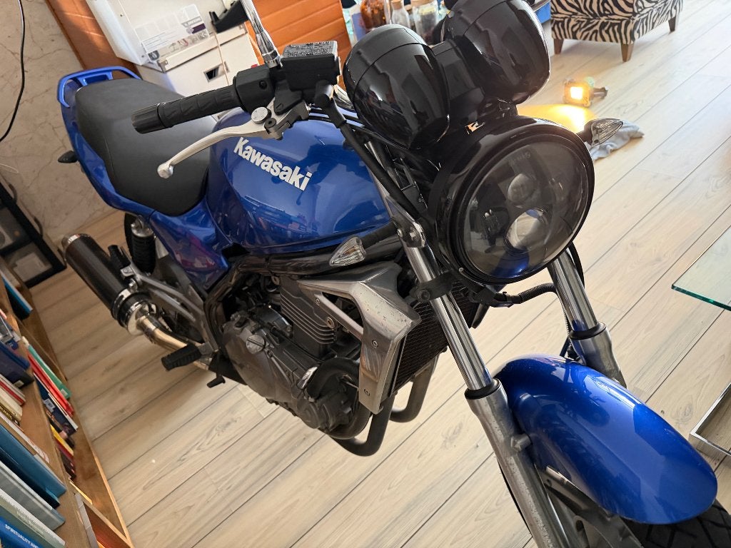 Kawasaki, Motoren, 2 cilinders, Particulier, Toermotor, Handgeschakeld