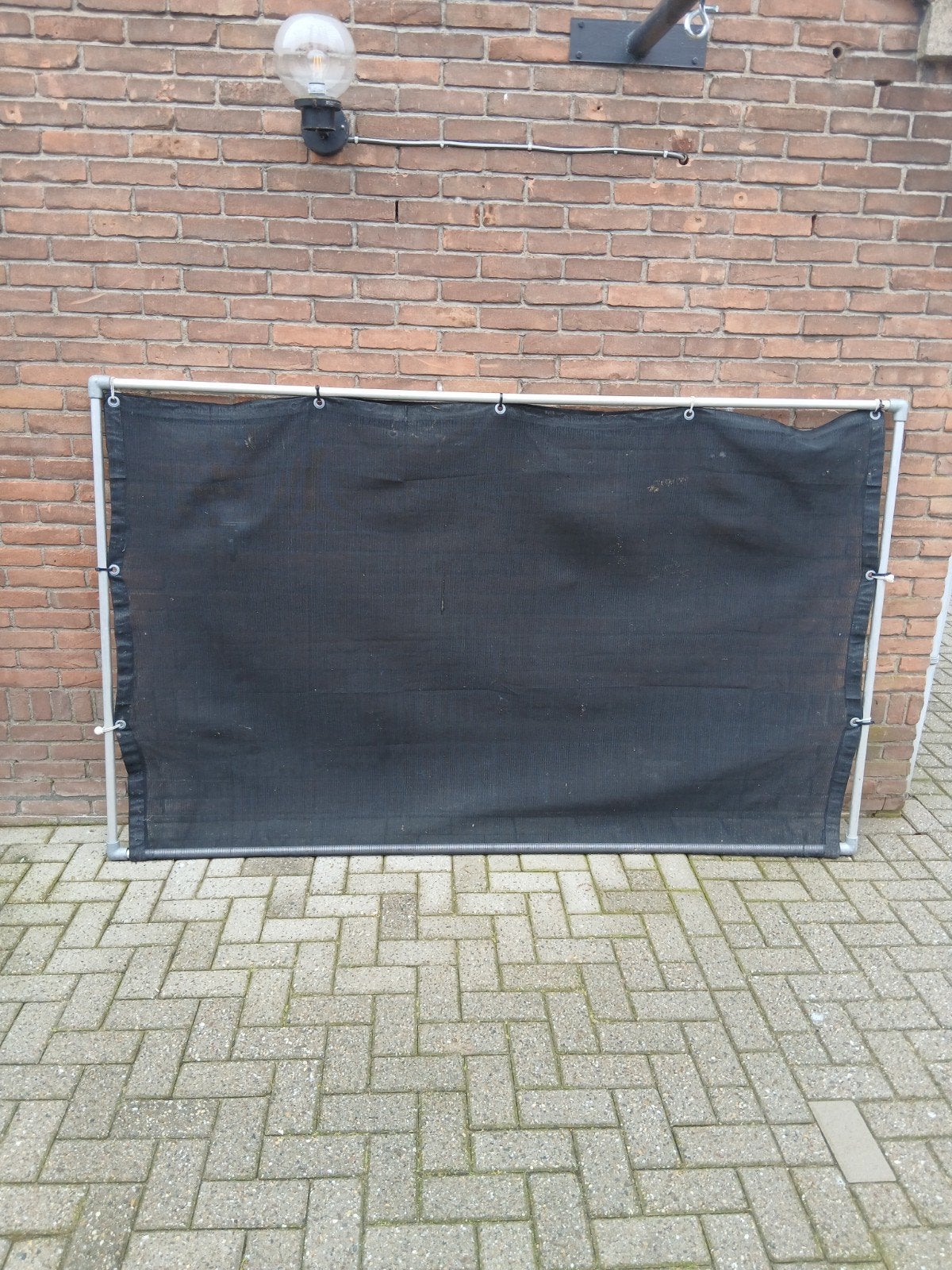 Stevig aluminium frame van 230 cm bij 140 cm., Tuin en Terras, Ophalen, Aluminium, Zo goed als nieuw, 200 cm of meer