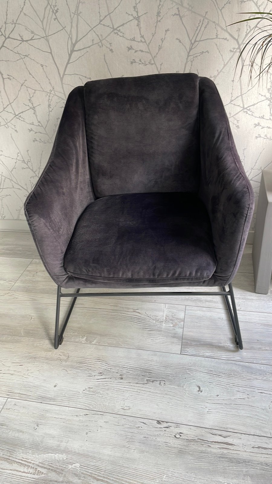 Fauteuil vsn Van Bommel meubelen, Ophalen, 75 tot 100 cm, Zo goed als nieuw, Metaal