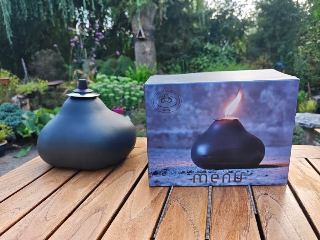 Design mat zwarte Olielamp, Ophalen of Verzenden, Nieuw