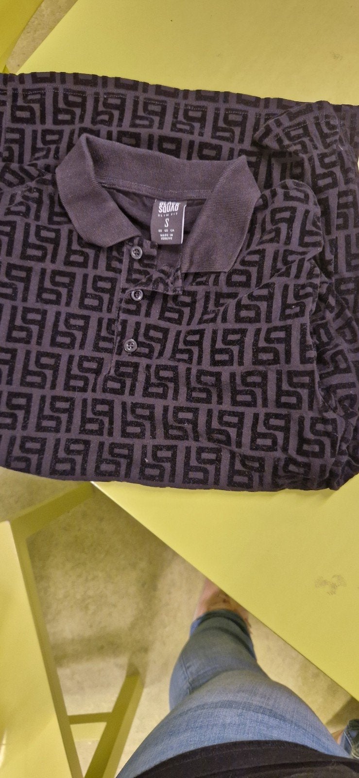 Nette shirt, Ophalen, Handschoenen
