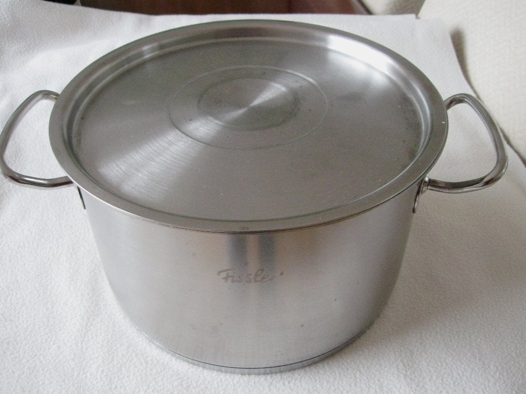 Fissler, grote soep pan cookstar bodem zie foto;s, Ophalen, Gebruikt, Overige typen, Fissler