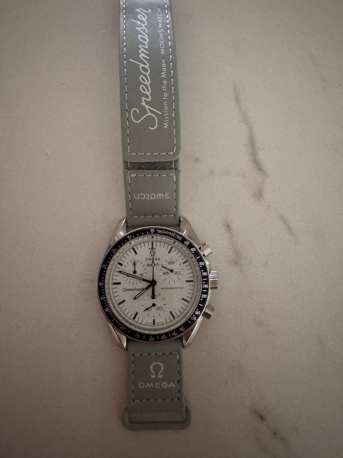 Omega x Swatch Moonswatch Mod - Speedmaster, Ophalen of Verzenden, Nieuw