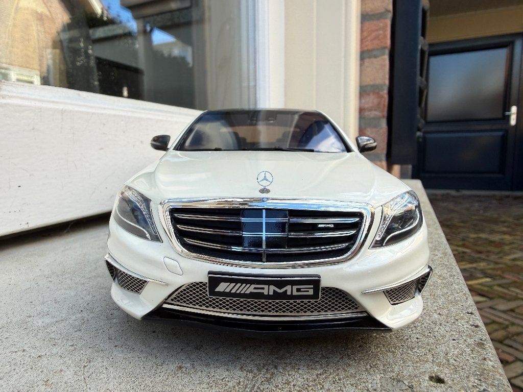 1:18 Mercedes W222 AMG S65 Designo Diamant Wit GT Spirit, Overige merken, Info@gts-models.com, 2, rue de l'écusson, Zone commerciale Oxygène Sud, Josselin, 56120, FR