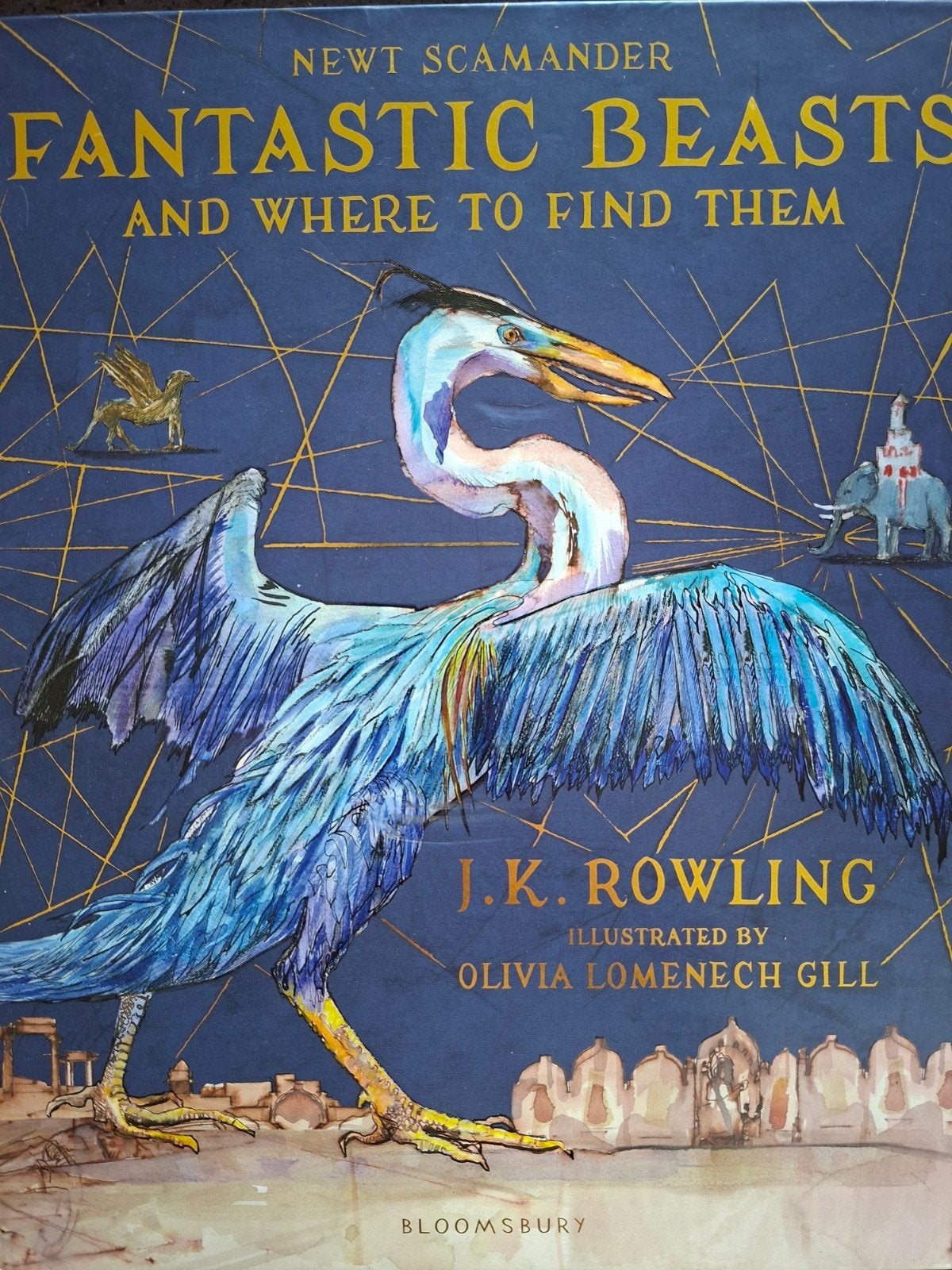 Fantastic Beasts and Where to Find Them (Illustrated Edition, Boeken, Ophalen of Verzenden, Zo goed als nieuw, J.K. Rowling