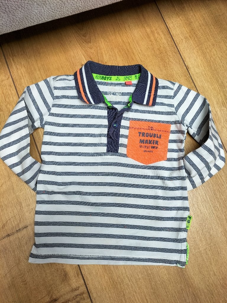 Maat 86 Jongens Stoere Longsleeve Herfst QUAPI ZGAN, Ophalen of Verzenden, Zo goed als nieuw, Jongetje, Quapi