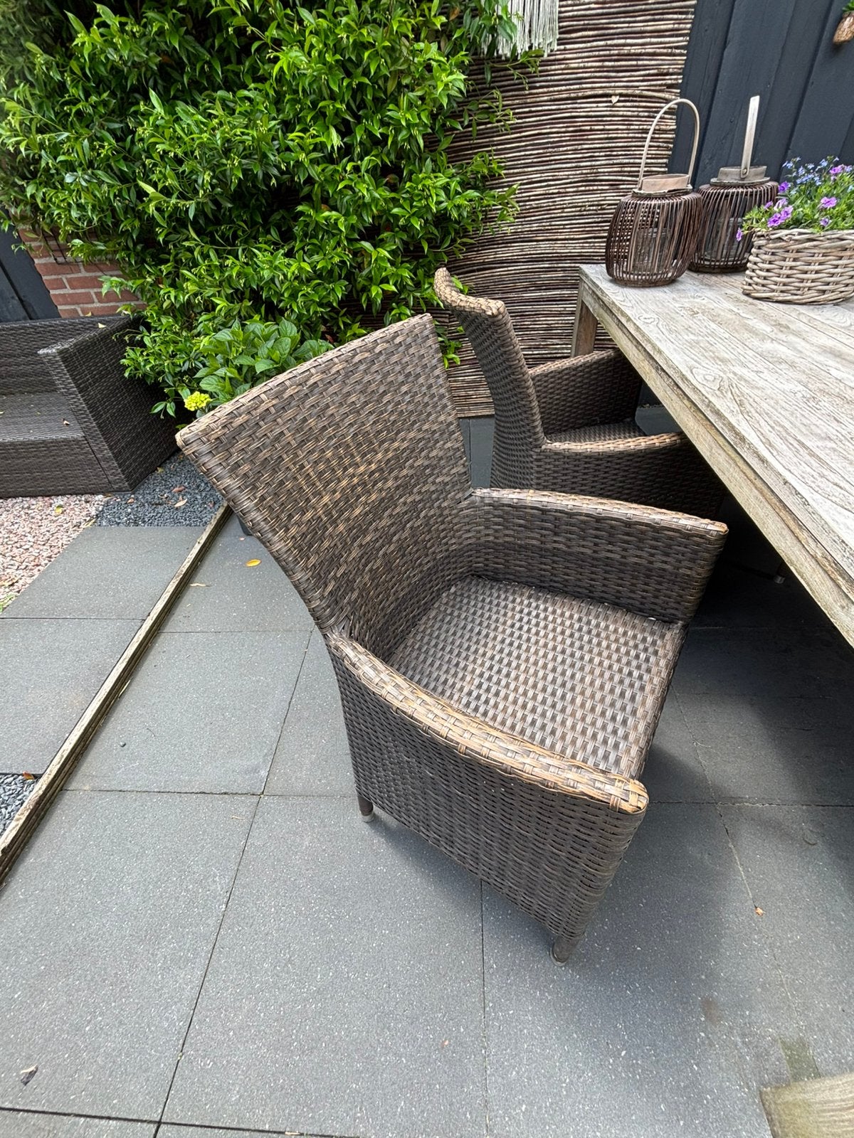 Tuin tafel en stoelen, Ophalen of Verzenden, Gebruikt