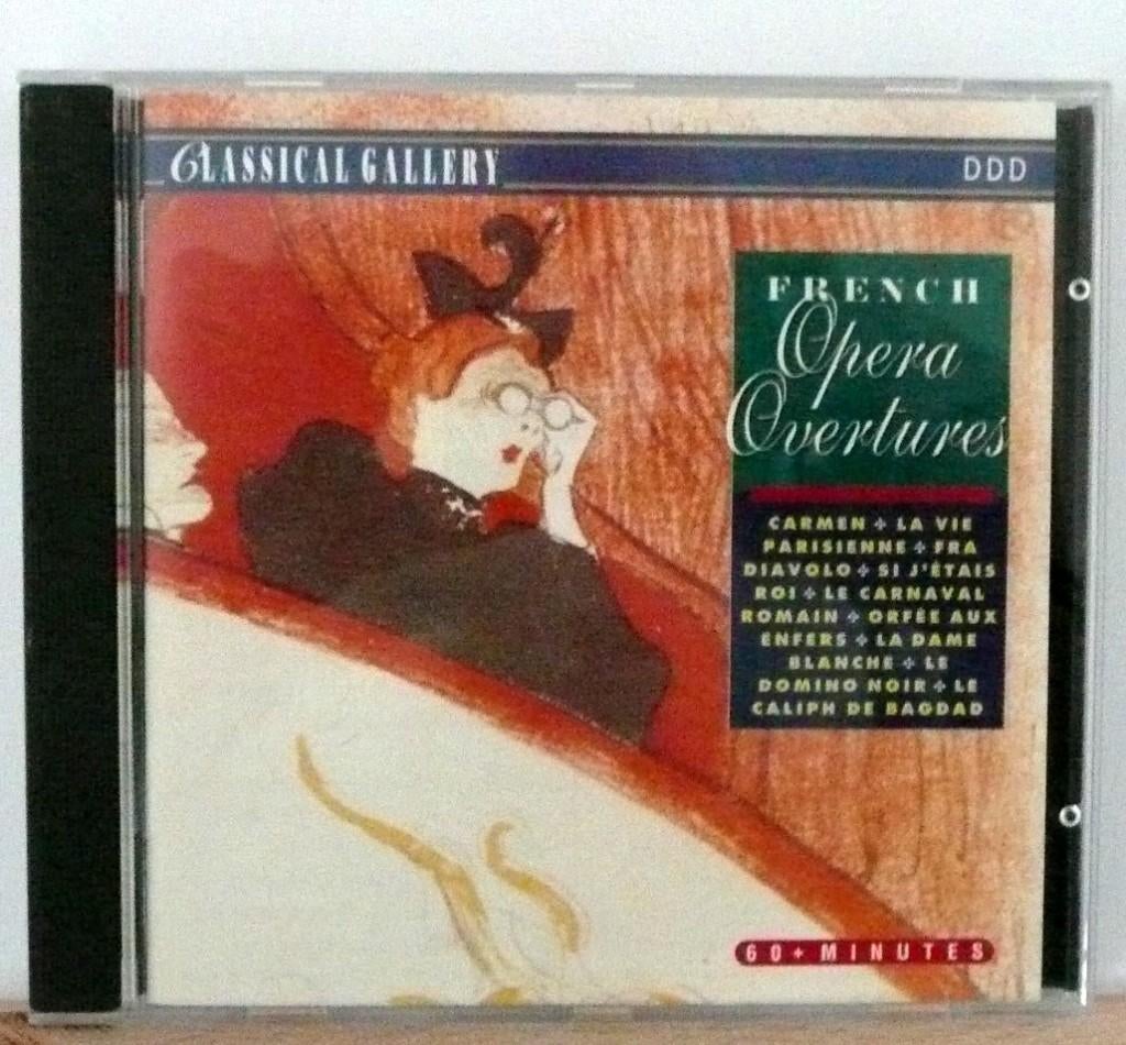 French opera ouvertures (413t), Ophalen of Verzenden, Classicisme, Gebruikt, Opera of Operette