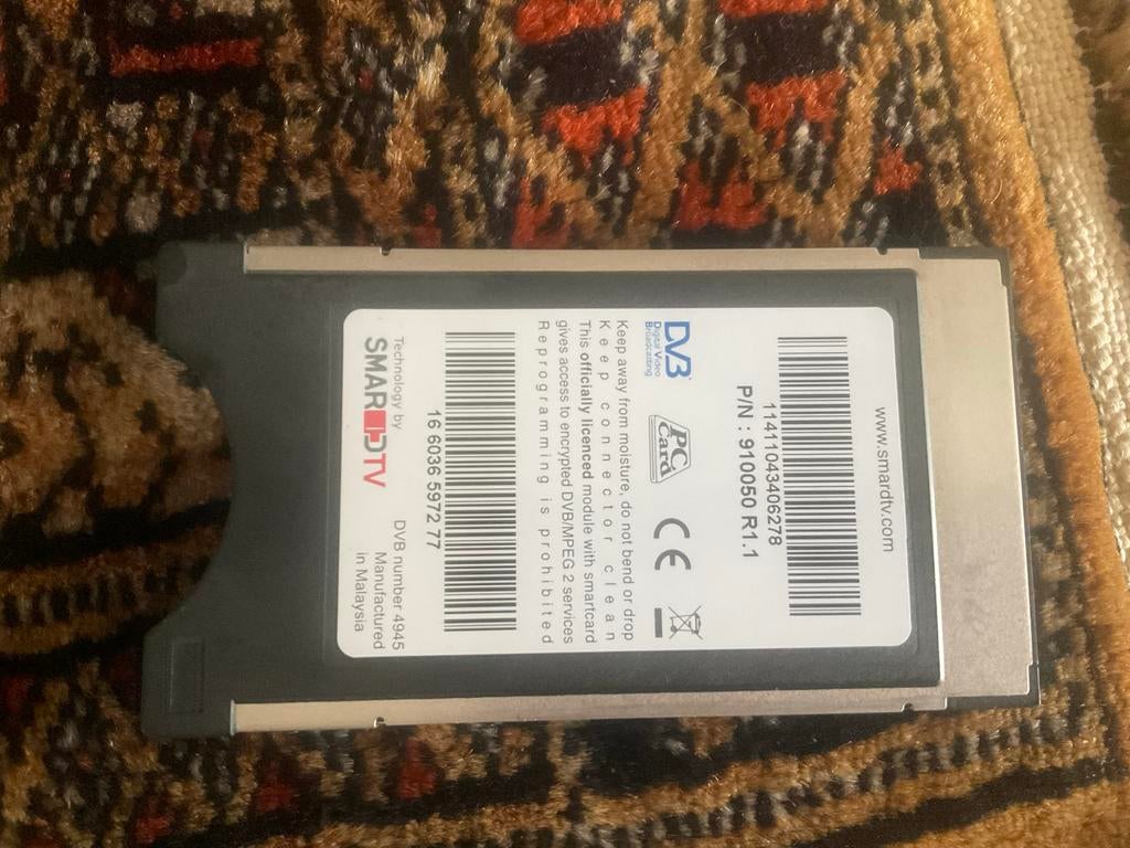 SmarDTV CI Module voor CanalDigitaal, TéléSAT, TV VLAANDEREN, Audio, Tv en Foto, Ophalen of Verzenden, Zo goed als nieuw, Decoder