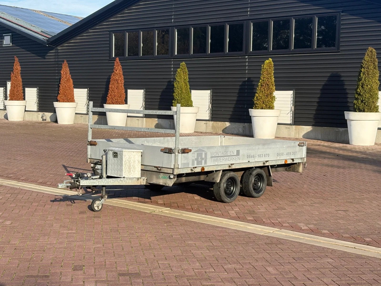 Atec PL20HH 2500 kg aanhanger (bj 2009), Auto diversen, Gebruikt