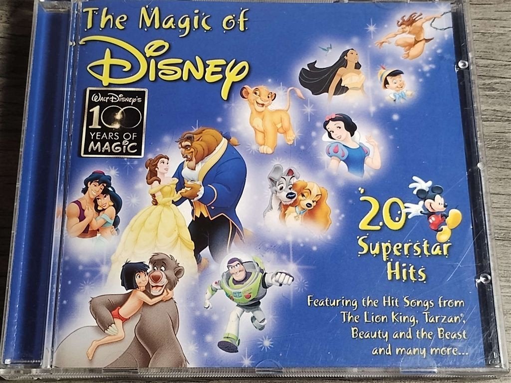 The Magic Of Disney - 20 Superstar Hits, Cd's en Dvd's, Ophalen of Verzenden, Zo goed als nieuw