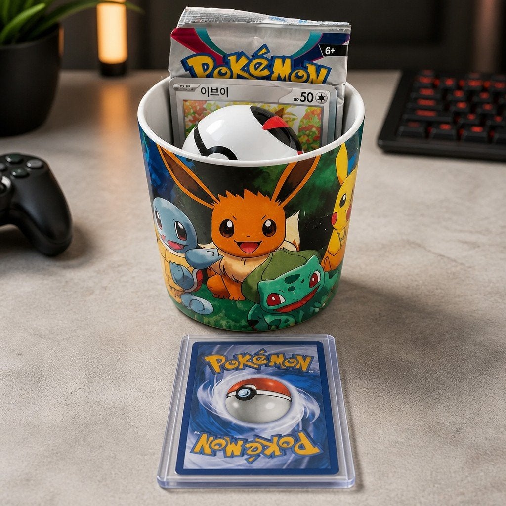 Leuke Pokémon beker met verrassingsinhoud, Ophalen of Verzenden, Nieuw, Overige typen