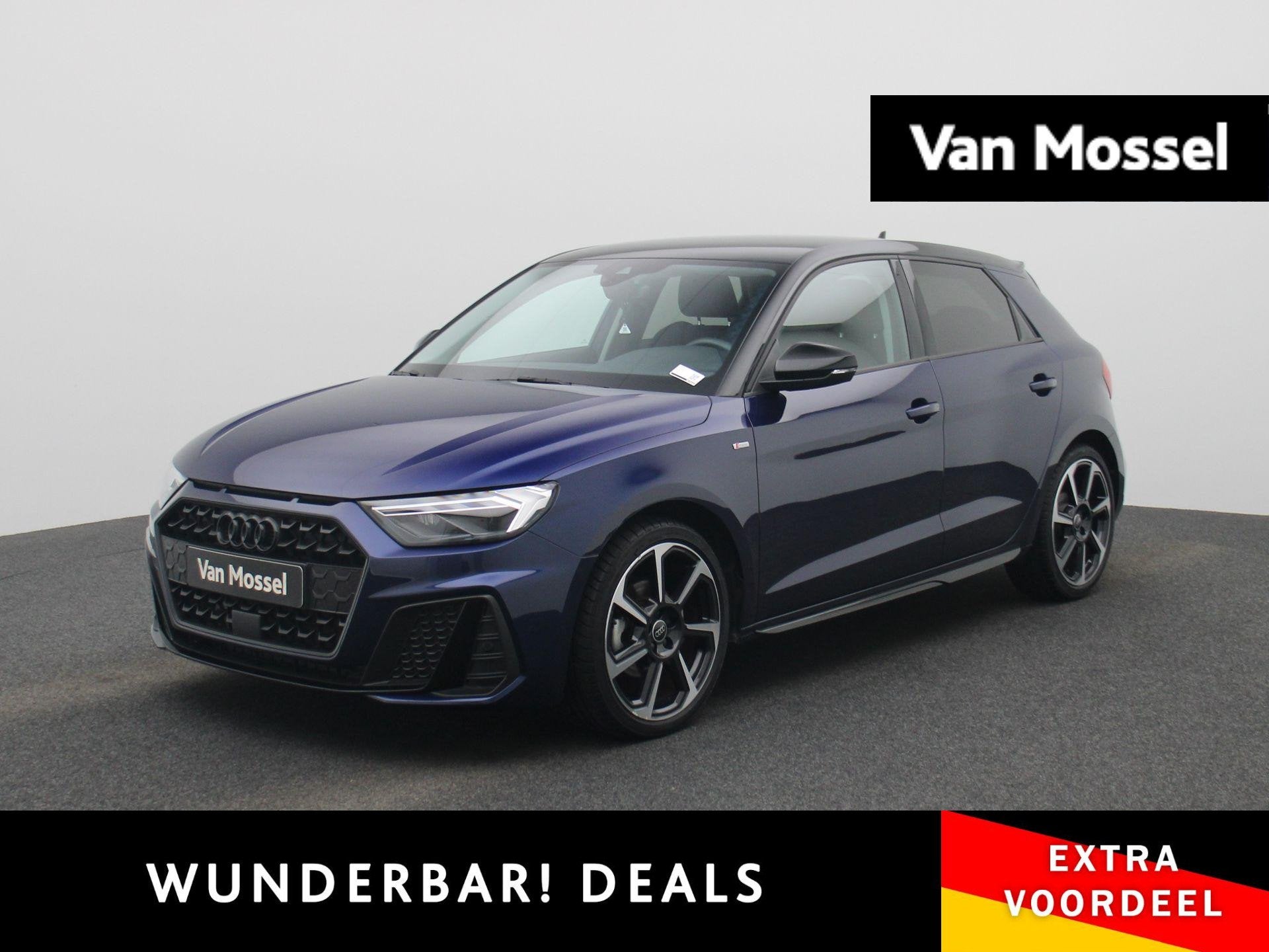 Audi A1 Sportback 30 TFSI S edition, Auto's, Audi, 12 maanden, Euro 6, Blauw, Bedrijf