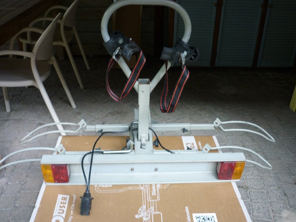 fietsdrager 2 e-bikes, Ophalen, Gebruikt, Elektrische fiets, 2 fietsen