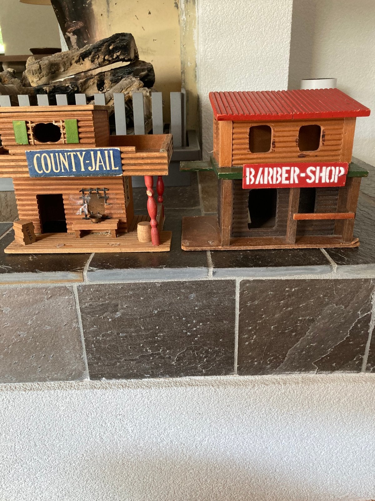 Oehme & Söhne DDR Western Town – County Jail & Barber Shop, Ophalen of Verzenden, Gebruikt