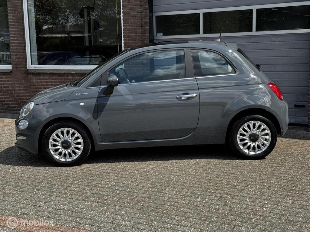 Fiat 500 1.0 Hybrid LEDER/AIRCO/PANORAMADAK, Euro 6, 4 stoelen, Start-stop-systeem, Bedrijf