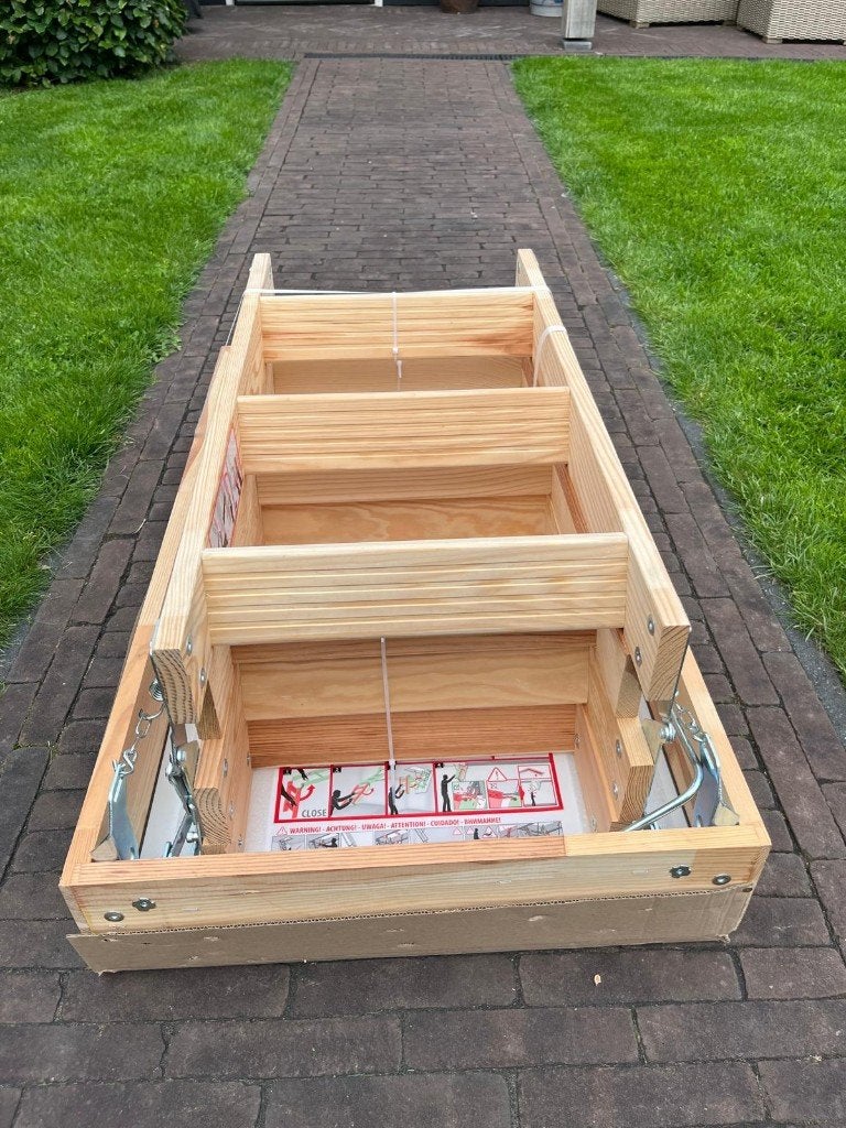 Fakro vlizotrap 600*1000 (nieuw), Ophalen, Trap, Nieuw, Opvouwbaar of Inschuifbaar