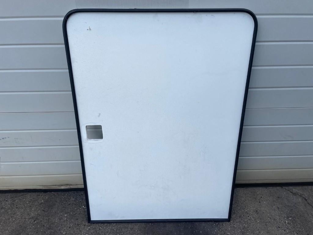 Garagedeur camper, grij, hoogte ca 120 cm, breedte ca 87 cm, Caravans en Kamperen, Camper-accessoires, Ophalen, Gebruikt, /, /