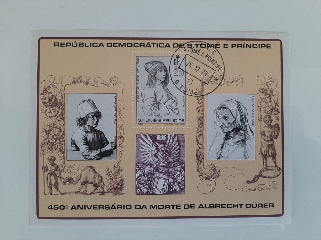 Sao Tomé 1978, Albrecht Durer, Ophalen of Verzenden, Overige landen, Gestempeld