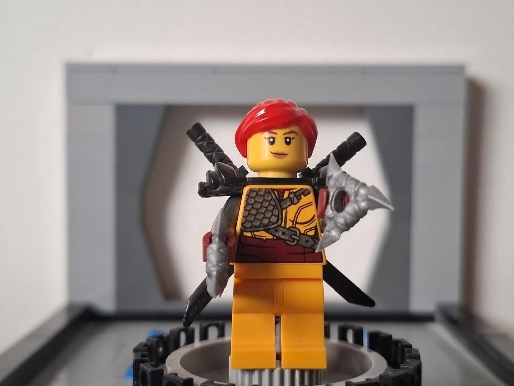 LEGO Ninjago - minifiguur - njo0477 - Skylor Hunted, Lego, Ophalen of Verzenden, Zo goed als nieuw, Minifiguur